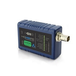 Veracity VHW-HWPS-C HIGHWIRE Powerstar Ethernet and PoE Over Coax Converter, Camera Unit