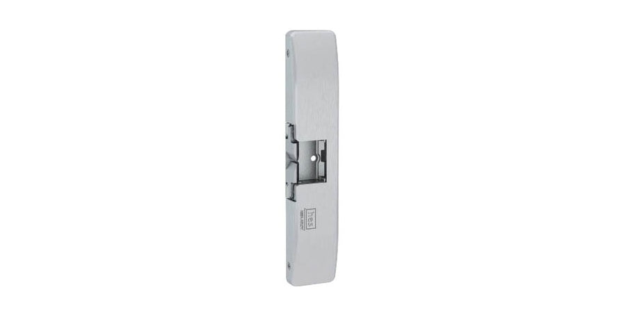 Door Electric Strike, Universal, 12/24 VDC, 0.45/0.25A, 2000 Lb Static Load, Satin Stainless Steel