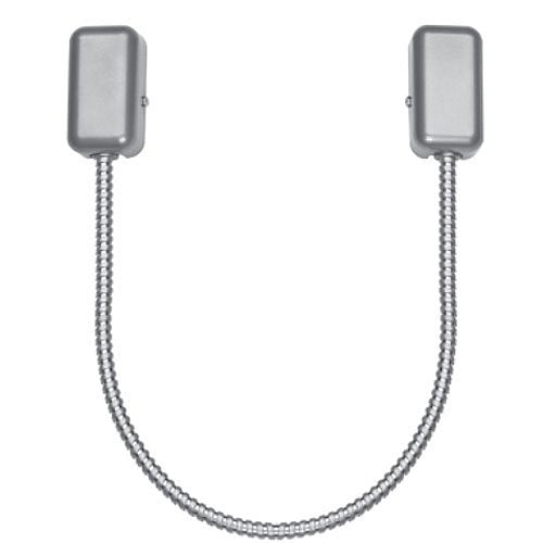 SDC PT-3V PT Series Surface Mount Power Transfer Loop, Armored Flex Conduit, 20" L, 1/4" I.D., Aluminum Box End Caps